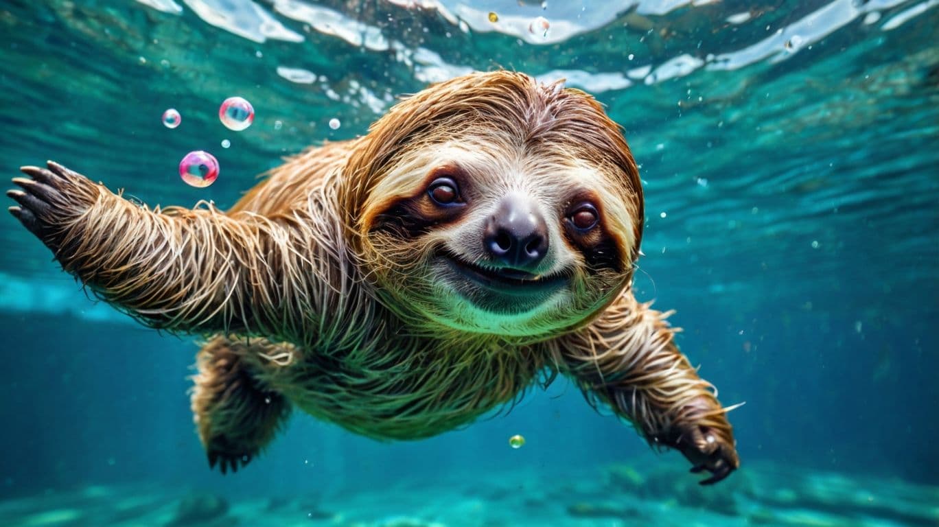📚  Sloths Can Hold Their Breath Longer Than Dolphins 🦥🌊